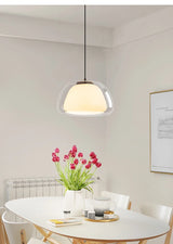 Hanglamp Glas Ø25/40cm Nordic Modern Voor Woon- & Eetkamer