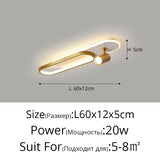Moderne LED Plafondlamp met Spot – Zwart/Wit/Goud Dimbaar