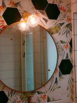 Pull Chain Wandlamp E14 LED Goud Nordic Modern Voor Slaapkamer & Bad