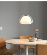 Hanglamp Glas Ø25/40cm Nordic Modern Voor Woon- & Eetkamer