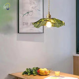Vintage Bloem Hanglamp Glas E27 Voor Woonkamer, Slaapkamer & Bedside