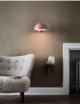 Deense Design Hanglamp – Halfronde Bloemknop LED Pendelarmatuur