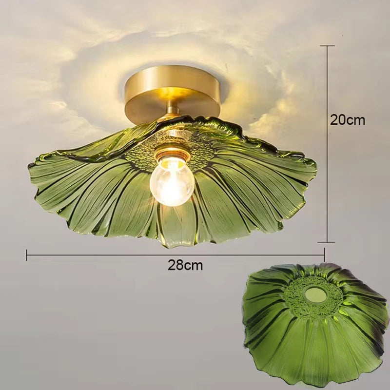 Retro Glazen Hanglamp E27 Voor Woonkamer, Keuken & Eettafel
