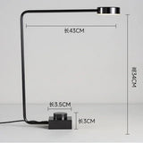 Nordic Minimalistische Vloerlamp – Aluminium LED Bedlamp Hotel Office