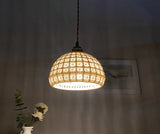 Japanse Keramische Hanglamp – Scandinavische Witte Plafondlamp E27