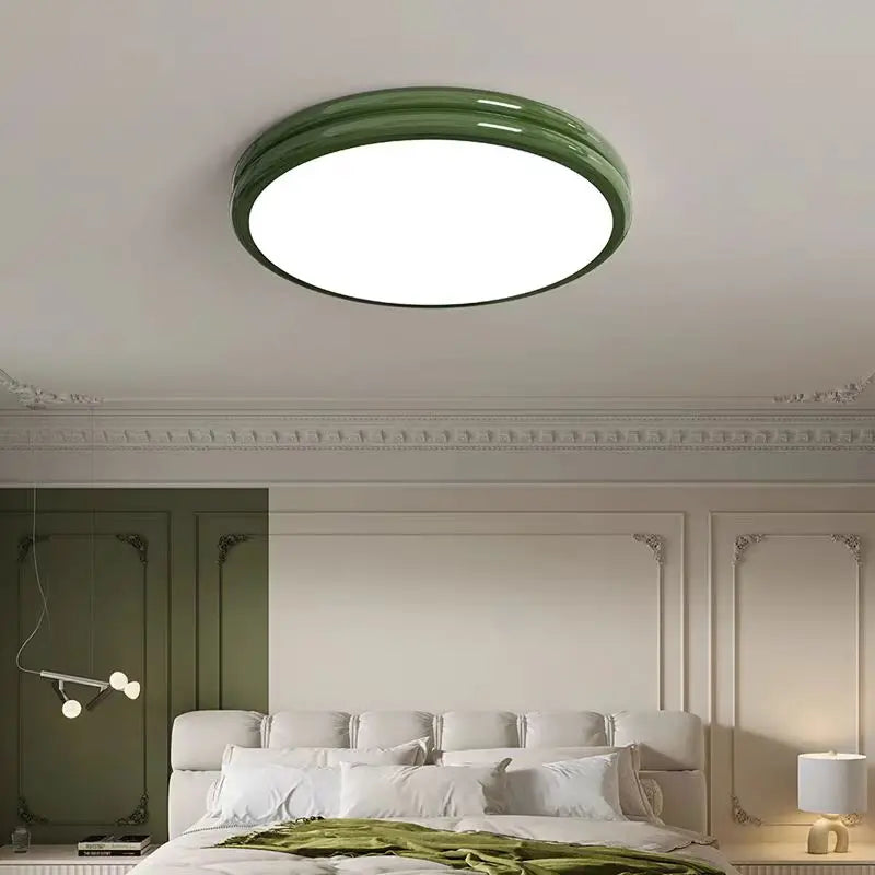 Bauhaus Plafondlamp Groen LED Voor Woonkamer, Slaapkamer & Keuken