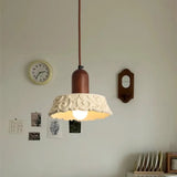 Antieke Hanglamp Resin – Retro Bloemen Design, E27, Franse Stijl