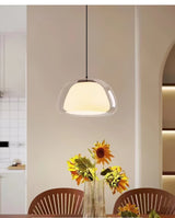 Hanglamp Glas Ø25/40cm Nordic Modern Voor Woon- & Eetkamer