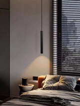 Moderne Nordic LED dubbele hanglamp – cilindervormig design voor eetkamer