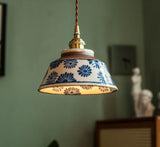 LED Hanglamp Bloem Keramiek – Vintage Voor Woonkamer & Restaurant