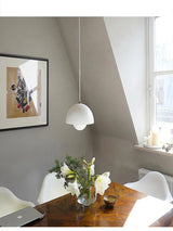 Deense Design Hanglamp – Halfronde Bloemknop LED Pendelarmatuur