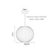 LED Hanglamp Zijde Wit Voor Woonkamer & Hotel