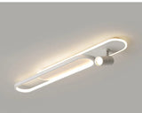 Moderne LED Plafondlamp met Spot – Zwart/Wit/Goud Dimbaar