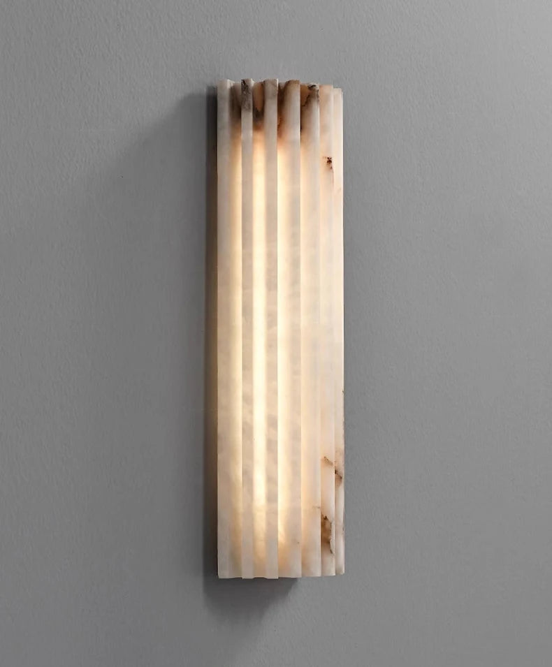 Marmeren Wandlamp – Luxe LED Art Deco Slaapkamer & Badkamer