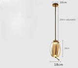 Moderne LED glazen hanglamp – kroonluchter voor woonkamer & keuken