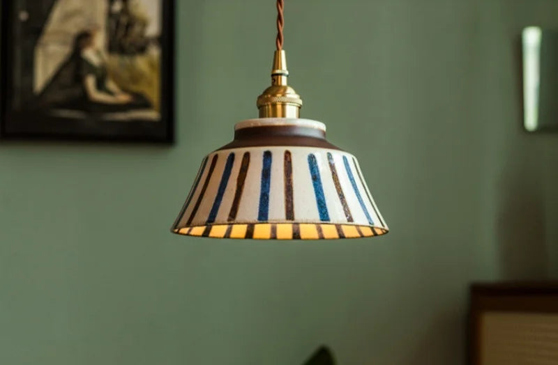LED Hanglamp Bloem Keramiek – Vintage Voor Woonkamer & Restaurant