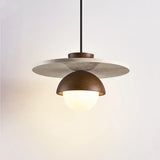 Deense Creatieve LED Hanglamp Walnoothout Voor Slaapkamer & Woonkamer