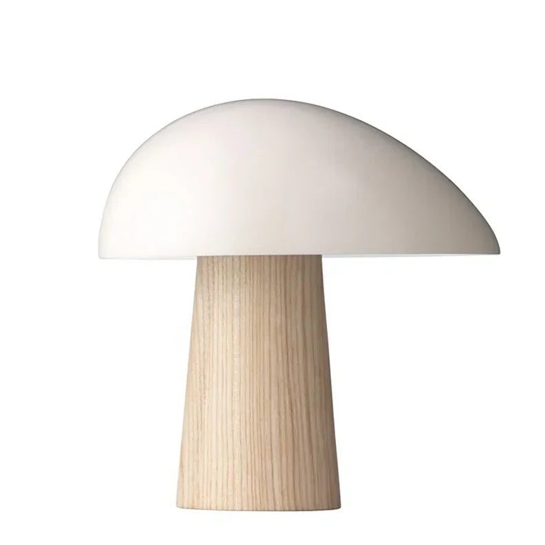 Nordic Tafellamp Klein – Glas & IJzer – LED Bedlampje Touch Switch
