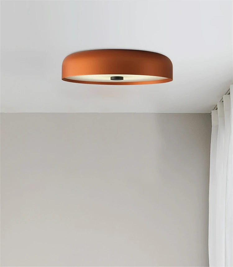 Moderne Bowl Plafondlamp – LED Opbouwlamp Wit 38/48/58cm