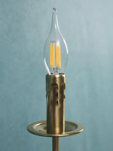 Nordic Wandlamp Kaarsstijl Retro Metaal E14 Slaapkamer Bedlamp