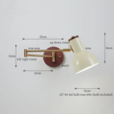 Nordic LED Wandlamp Ivory – Moderne Wandlamp met Trekschakelaar
