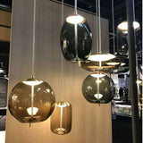 Moderne LED glazen hanglamp – kroonluchter voor woonkamer & keuken