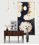 Moderne Marmeren LED Hanglamp – Luxe Slaapkamer & Woonkamer Lamp