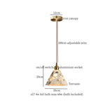 Hanglamp LED Marmer Voor Woonkamer & Slaapkamer