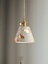 TerraLume LED Hanglamp – Moderne Terrazzo & Koper Designlamp