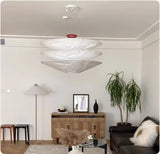 Scandinavische Papieren Hanglamp E27 5-Lichts Voor Woonkamer & Keuken