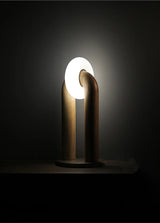 Moderne Houten Tafellamp LED – Dimbaar met Touch Bediening