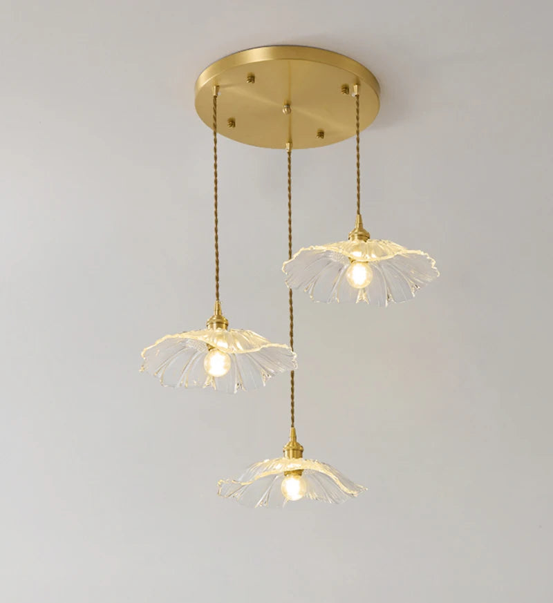 Retro Glazen Hanglamp E27 Voor Woonkamer, Keuken & Eettafel