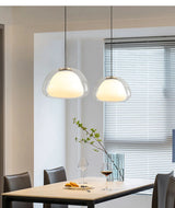 Hanglamp Glas Ø25/40cm Nordic Modern Voor Woon- & Eetkamer