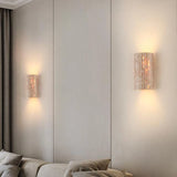 Travertin Wandlamp Beige – Luxe LED Sfeerverlichting, Moderne Stijl