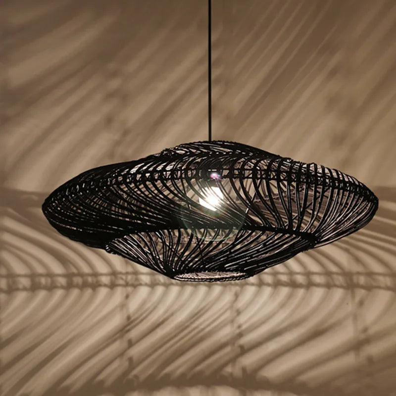 ZenRattan – Japanse Wabi-Sabi LED Hanglamp