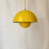 Deense Design Hanglamp – Halfronde Bloemknop LED Pendelarmatuur