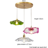 Vintage Bloem Hanglamp Glas E27 Voor Woonkamer, Slaapkamer & Bedside