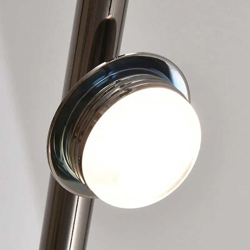 Minimalistische Wandlamp – Grijs Helder Glas & Goud/Zwart Metaal
