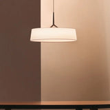 Minimalistische LED Stoffen Hanglamp Rond Voor Eetkamer & Slaapkamer