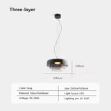 Nordic LED Hanglamp van Glas – Kleurrijke Moderne Plafondlamp