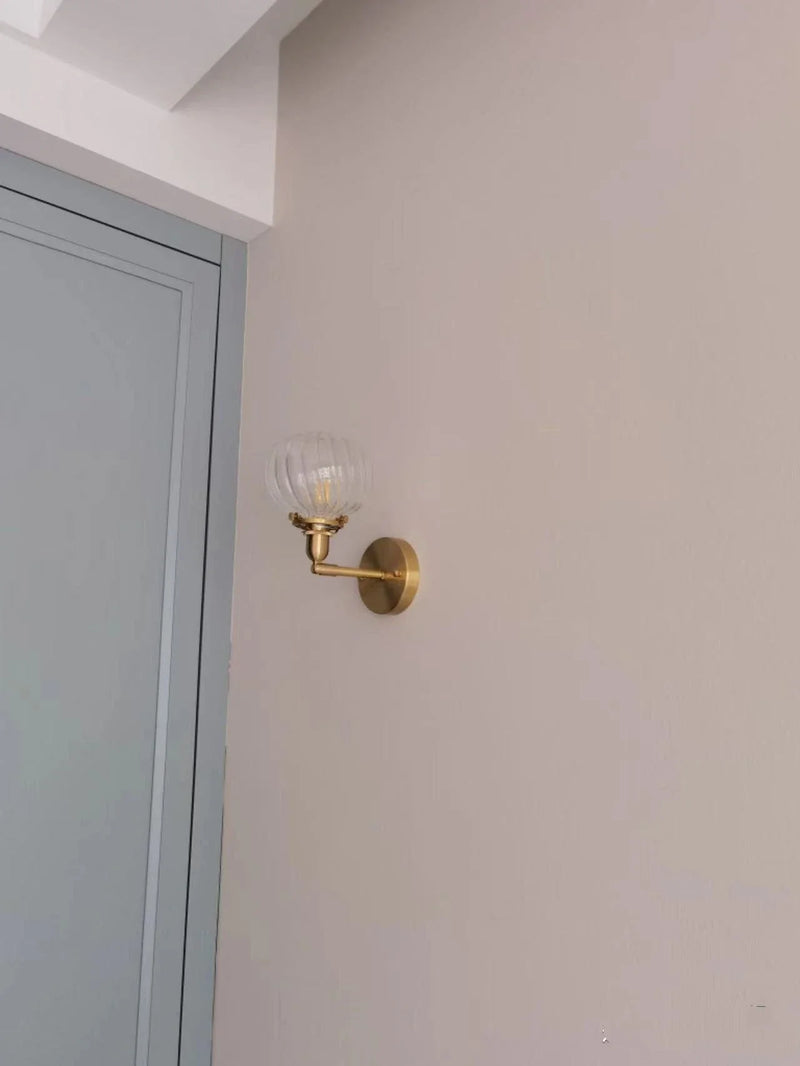 Pull Chain Wandlamp E14 LED Goud Nordic Modern Voor Slaapkamer & Bad