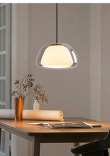 Hanglamp Glas Ø25/40cm Nordic Modern Voor Woon- & Eetkamer