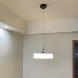 Minimalistische LED Stoffen Hanglamp Rond Voor Eetkamer & Slaapkamer