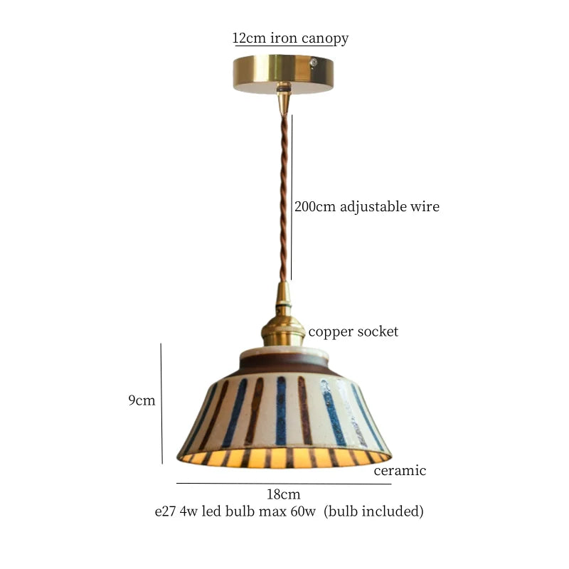 LED Hanglamp Bloem Keramiek – Vintage Voor Woonkamer & Restaurant