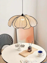 Vintage Lotus Hanglamp Handgeweven E27 Voor Woonkamer & Slaapkamer