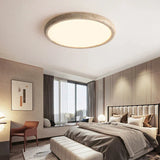 Wabi-Sabi Plafondlamp – Gele Natuursteen Ø Rond LED 15–30m²