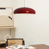 Nordic LED Hanglamp Rond Aluminium Zwart Wit Rood Groen Oranje