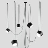 Nordic Hanglamp Drum E27 Aluminium Zwart