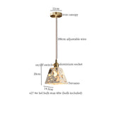 Hanglamp LED Marmer Voor Woonkamer & Slaapkamer