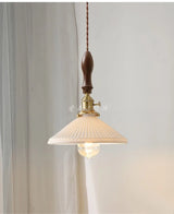 Japanse Keramische Hanglamp – Scandinavische Witte Plafondlamp E27